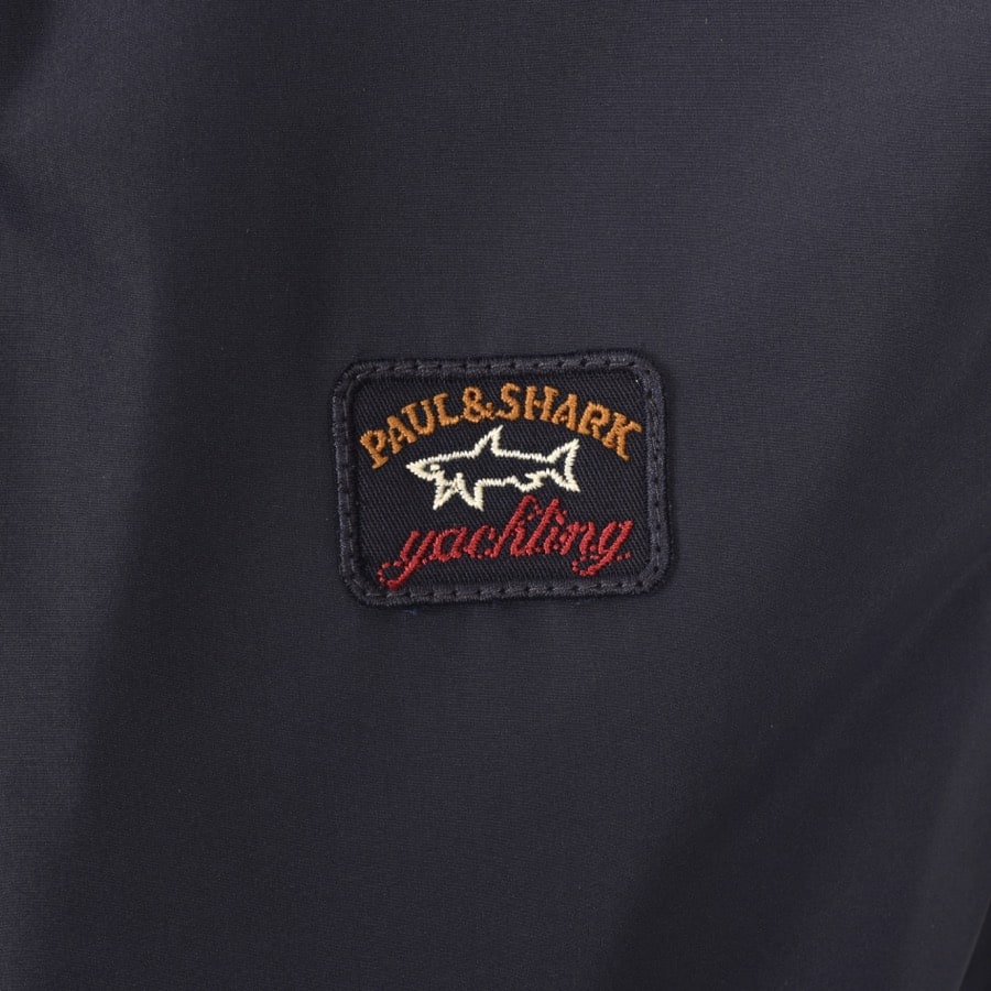 Alternative Image for ProductPaul And Shark Full Zip Funnel Neck Gilet Navy3